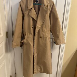 GAP Tan Trench Coat Classic Design